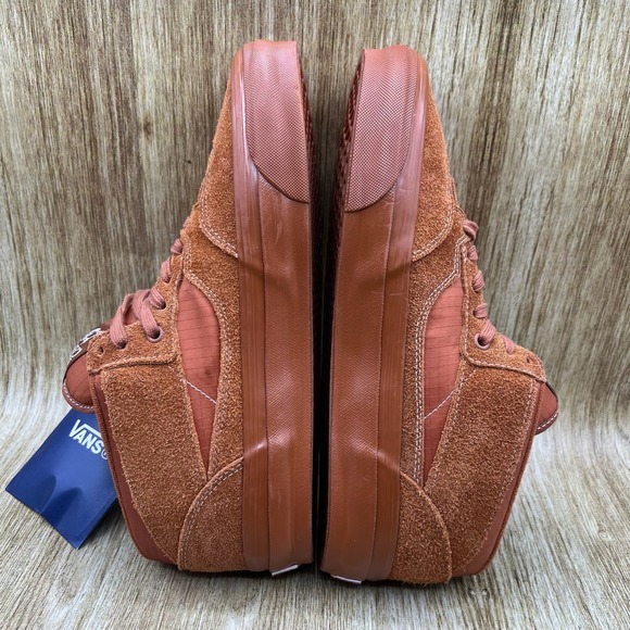 Vans Premium Half Cab 33 Men's‎ Size 10.5 Hairy Suede Pack Shoes Sneakers NEW - Picture 7 of 10